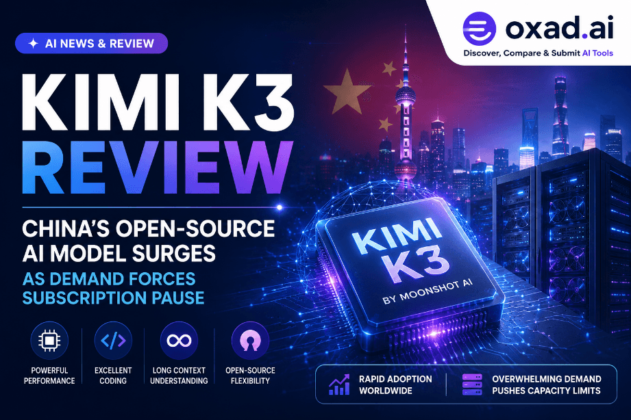 Kimi K3 Review: China’s AI Model Surges in Popularity as Demand Forces Subscription Pause
