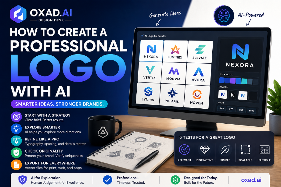 How to Create a Professional Logo with AI Without Losing Brand Identity