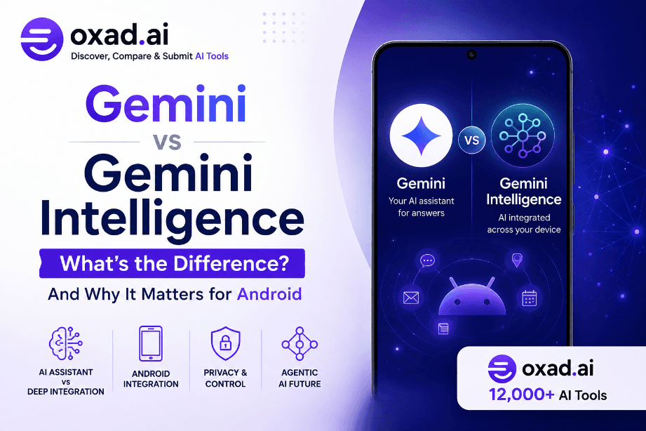 Gemini vs Gemini Intelligence explained on Android