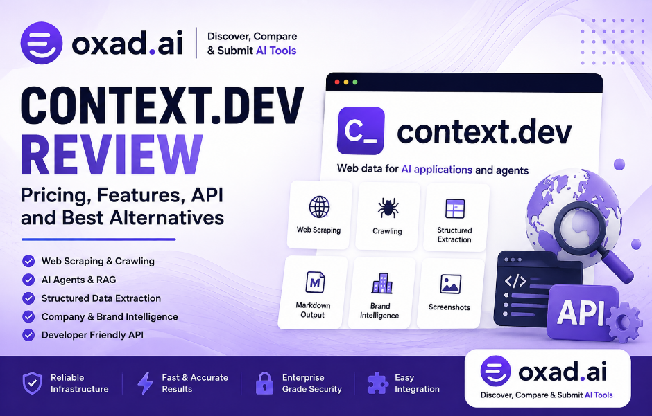 Context.dev review, pricing and AI web scraping features