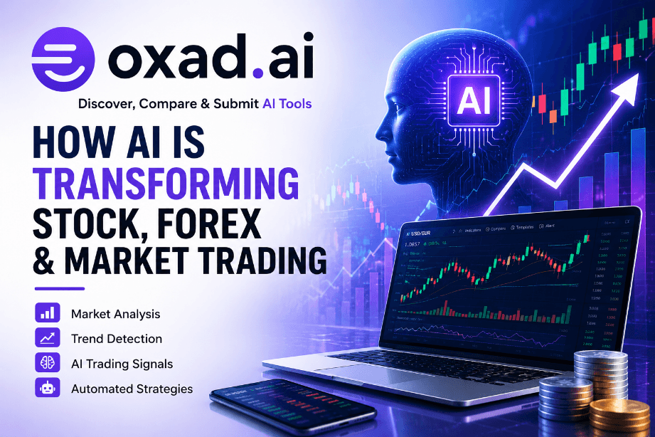 AI transforming stock, forex, and market trading with Oxad.ai