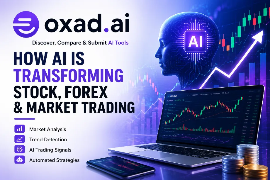 AI transforming stock, forex, and market trading with Oxad.ai