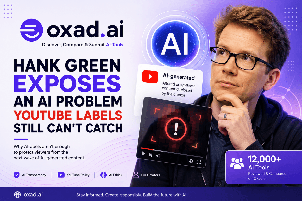 Hank Green Exposes an AI Problem YouTube Labels Still Can’t Solve