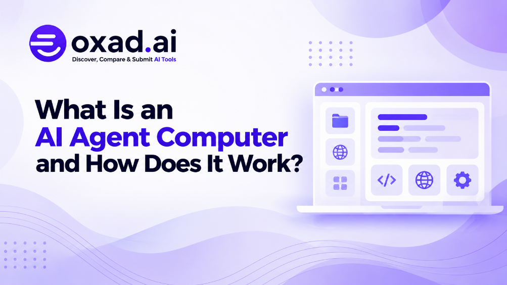 AI agent computer with cloud workspace, browser, files, tools, and applications