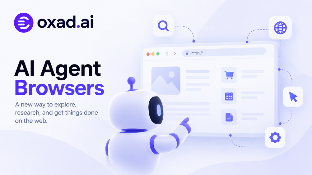 AI agent browsers navigating websites with artificial intelligence