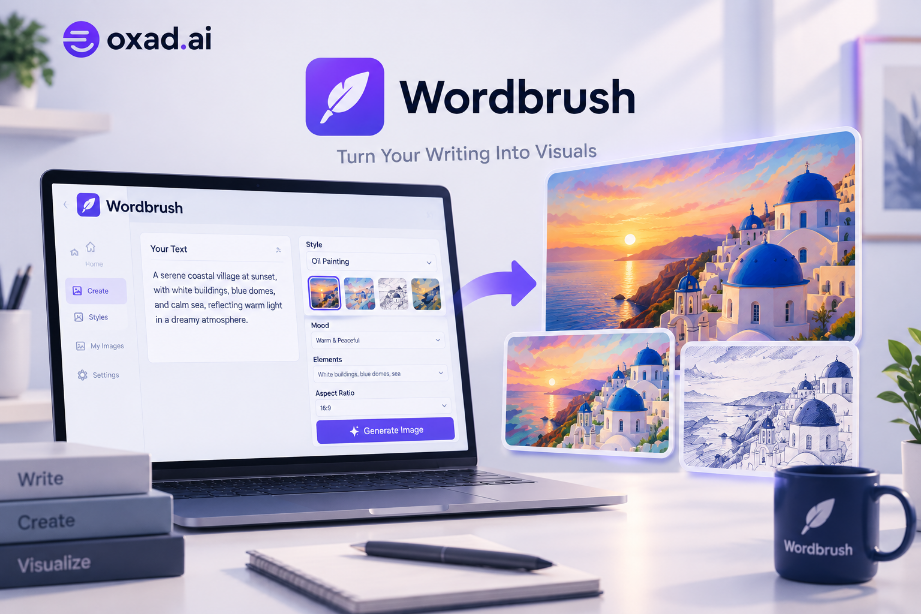 Wordbrush Review: Turn Your Writing Into Custom AI Visuals